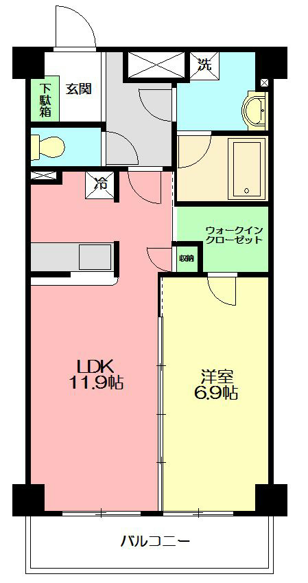 サンハイム戸塚 間取り