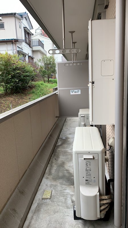 アフェクティオB棟 ベランダ